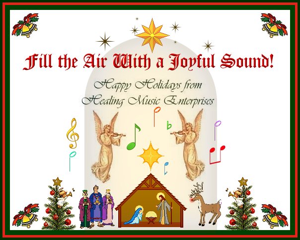 Healing Music Ezine Extends Best Wishes to You during this Holiday Season